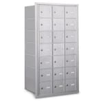 View Rear Loading 21-Door Horizontal Mailbox